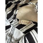 Altar'd State Dress Womens Medium Black White Stripe Maxi Event Party Beach Photo 4