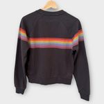 Marine layer Anytime Stripe Raglan Sweatshirt Size Small Photo 4