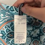 Jantzen  Surplice Maillot One-Piece Swimsuit Blue Medallion and Skirt Size 24W Photo 12