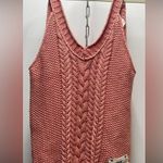 We The Free Give Me A Min Tank Cable Knit
Red Wash. size Medium Photo 2