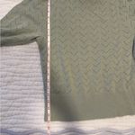 J.Crew  Green Ruffle Sweater Photo 7