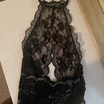 Victoria's Secret Teddy Sheer Halter Neck Bodysuit Photo 0