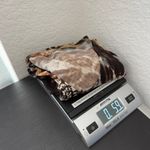 Peck & Peck  Neutral V-Neck Ruched 3/4 Sleeve Y2k Blouse Women's Size Medium Photo 8