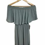 Show Me Your Mumu Hacienda Maxi Dress Sage XXS Photo 6