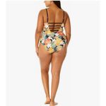 Hurley ‎ Swimsuit Womens XXL Caribbean Dreamin One Piece Bathing Suit Floral NWOT Photo 3