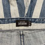 Kate Spade Saturday Striped Denim Shorts Photo 5