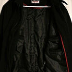 Alpine Swiss Mens Large Wool Blend Black Open Bottom Jacket JD Bomber Zipper Coat Photo 6