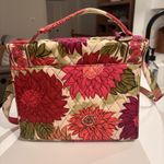 Vera Bradley  Retired Julia Hello Dahlia Pink Quilted Handbag Purse Crossbody Photo 4