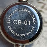 Geneva Blue Silver Twisted Cable‎ Bracelet Watch Quartz Small Face Vintage Style Photo 3