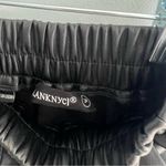 BLANK NYC Limited Edition  Record Breaker Black High Rise Faux Leather Shorts Photo 6