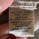 Bella Dahl  Light Olive TENCEL Button‎ Up Dress Size Medium EUC Photo 3