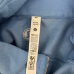 Lululemon NWT  Scuba Oversized Funnel Neck Half Zip Long Aero Blue Jacket Size XL Photo 8