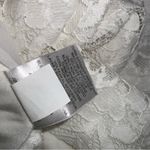 Willi Smith White Lace Willie Smith Overlay Short Cap Sleeve Boat Neck Casual CareerTop M Photo 7