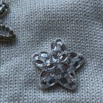 Holiday Time White Sweater with Faux Fur Photo 8