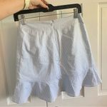 Southern Tide Light Blue and White Striped mini skirt Photo 1