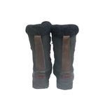 Sorel Vintage: ™ ✪ Alpine Felt Lined Wool Trim Leather Lug Sole Boots ✪ Black Photo 3