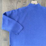 Vintage 90s Linen Blend Chore Coat Boxy Swing Jacket in Dusty Purple Size Large Photo 7