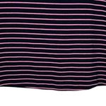 Talbots  Women Shirt Striped Pockets Stretch A Line Mini Pencil Back Zip Short 10 Photo 1