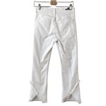 Citizens of Humanity Women's Size 30 White Drew Fray High Rise Crop Jeans Photo 4