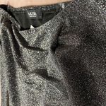 Akira Black/Silver Long Sleeve off The Shoulder Body Suit Photo 1