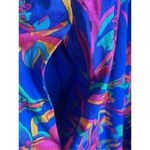 NWT JCrew Floral Tropical Square Neck Midi Dress Blue Size 8 Photo 13