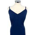 Market & Spruce Strappy Classic Sleeveless Maxi Dress Navy Blue Size 2X NWT Photo 1