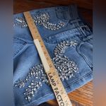 Cache  Embellished Rhinestone Gems Denim y2K Statement Jean Size Women’s Sz 24 Photo 12