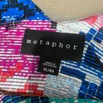 Metaphor ‎ V neck multicolor multiprint maxi dress, size XL Photo 2