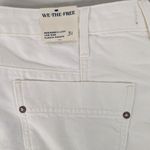 Free People New Beginners Luck Shorts Womens 31 Slouch Denim White We The Free Photo 6