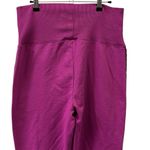 Route 66 Magenta French Terry High Waist Bootcut Loungewear Pants Womens Medium Photo 4