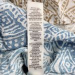 Chico's Women’s Sz 2 Blue Brown Ombre 100% Linen Side-Slit Longline Tunic Photo 9