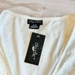 City Chic Garden Kisses White Lace Ruffle Dress Size 22 NWT Photo 3