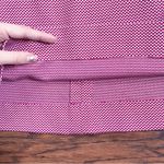 vintage • 1960s mod mini dress micro burgundy maroon poly knit gogo 60s 70s Size XS Photo 7