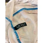 LRL Ralph Lauren Womens Swimsuit Blue Floral Paisley V Neck One Piece Boho M Size M Photo 7