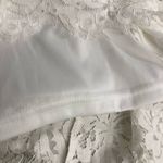 AOOKSMERY, Women’s white lace dress, Tag says M, but Hand measures XS, NWOT Photo 4