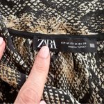 ZARA Snakeskin Print Top Photo 3