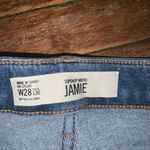 Topshop  Jaime moto rainbow sequin military stripe 28 jeans Photo 1