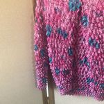 Pink and Blue Textured Women's blouse Size undefined Photo 1