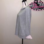 Orvis  Quarter Zip Heather Gray Soft Pullover sweater Photo 5