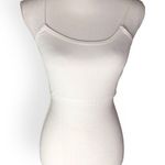 Streetwear Society  White Ribbed Cropped Cami Photo 0