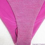 Beach Riot NEW‎  Vanessa sparkly glitter bottoms beetroot purple, XS Photo 5