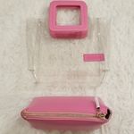 STAUD 💕💕 Mini Shirley Tote Bag ~ Clear Pink NWT Photo 14