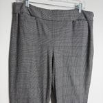 Talbots Chatham Ankle Pant Glen Plaid Black Ivory Size 14 Petite Photo 5