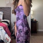 Boutique Dress body con midi Floral Purple Size XS Photo 1