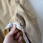 VICTOR COSTA SUEDE LEATHER Lined Embellished Tan JACKET Size XL Western Cowgirl Photo 5