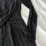Forever 21 Black Long Sleeve Mini Dress Photo 3