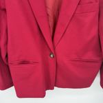 MaxMara Red Wool Blazer Jacket Womens Size US 8 Preppy Photo 8