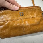 Lodis Tan Leather Crossbody Mini Handbag Purse Bag Womens Magnetic Closure Photo 1