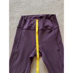 Lululemon  Women's In Movement‎ Tight Everlux Red Leggings Ankle Size 6 Photo 7