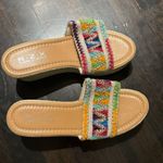 SheIn Colorblock Wedge Slide Sandals Photo 2